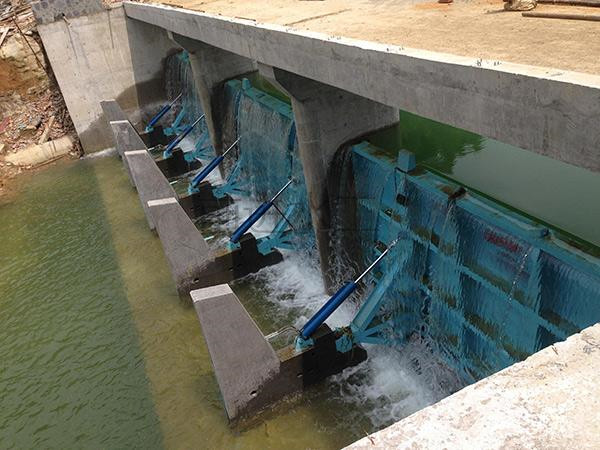 九色91视频升降壩施工