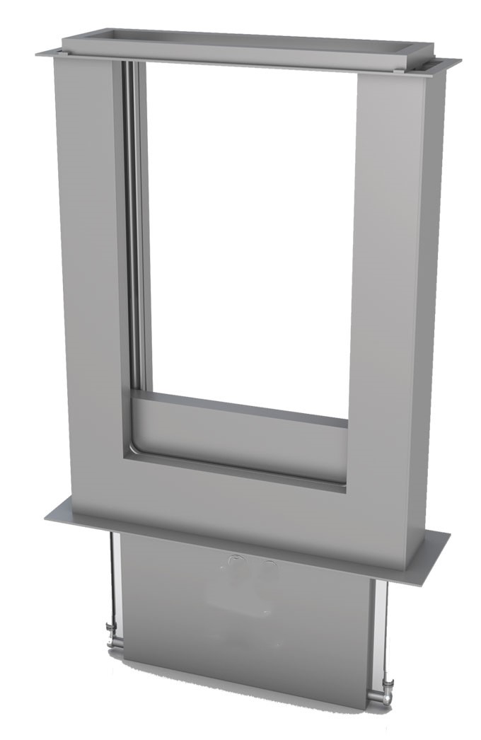 下開式液動堰門