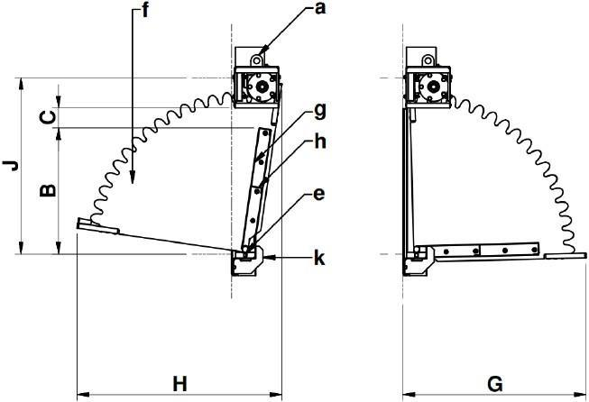 旋轉式調節溢流堰門