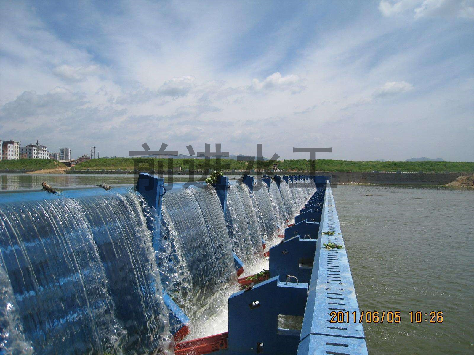 九色91视频升降壩施工